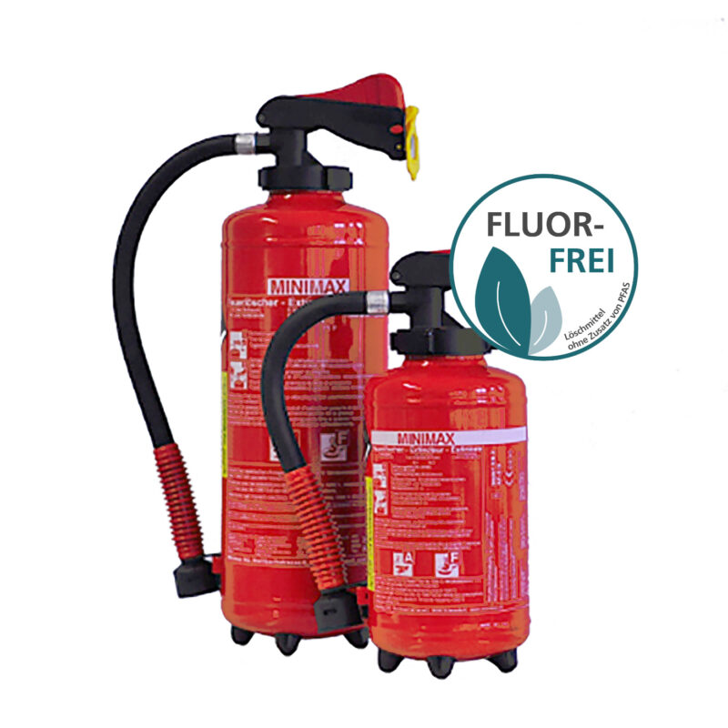 Schaumfeuerlöscher AF Fluorfrei - MINIMAX AG - Brandschutz & Feuerlöscher